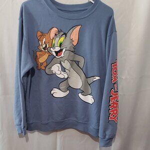 Tom and Jerry Sweatshirt Size Large